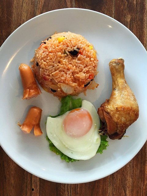 ข้าวผัดอเมริกัน