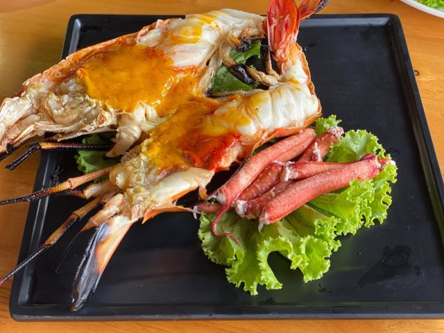 กุ้งเผา