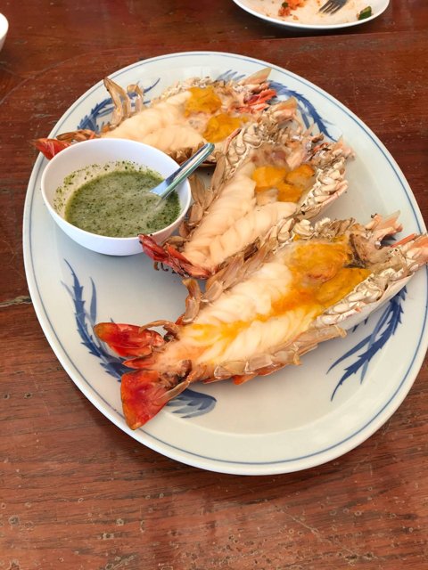 กุ้งเผา
