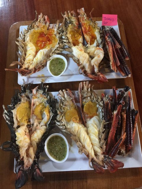 กุ้งเผา