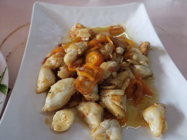 ผัดพริกสด