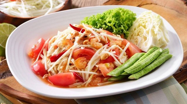 ส้มตำ